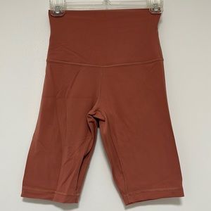 lululemon Align Super High Rise Short in Brier Rose